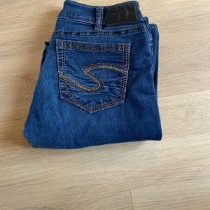 Silver woman’s jeans